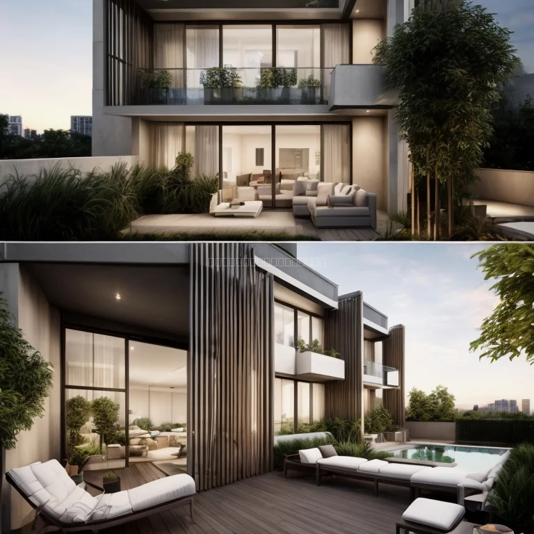 Modern luxury apartment interior